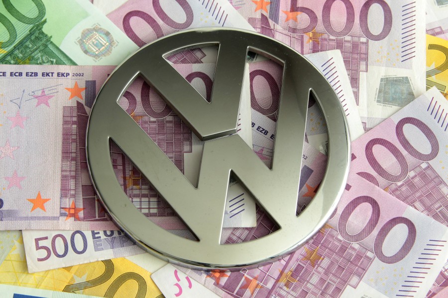 VW wird von einem Konkurrenten in Sachen Gewinn den Schatten gestellt.  (Symbolfoto)