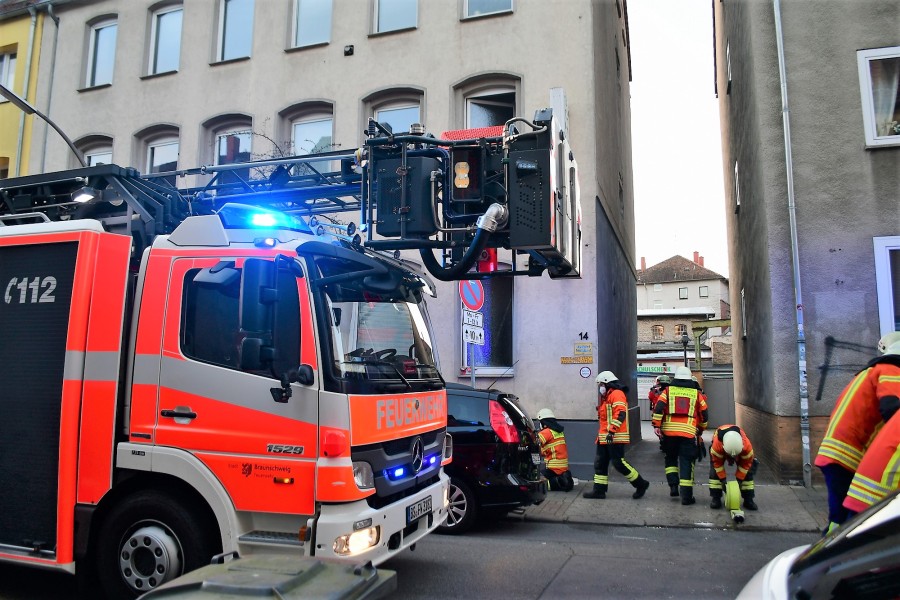 Schlimmer Brand in Braunschweig! 