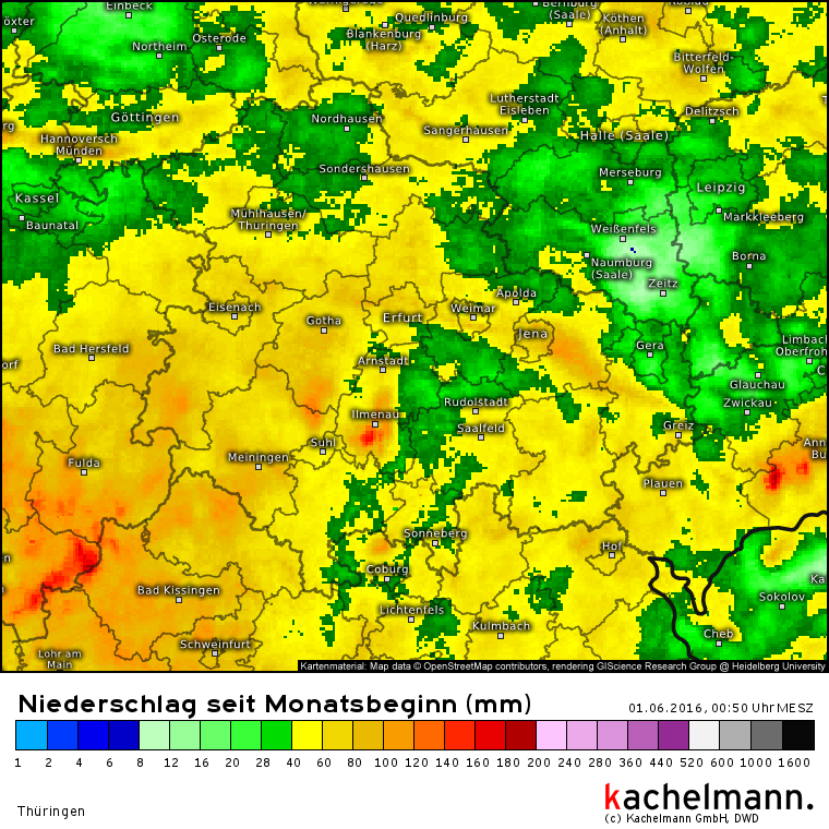 Mai-Rückblick – erst sonnig, dann Unwetter