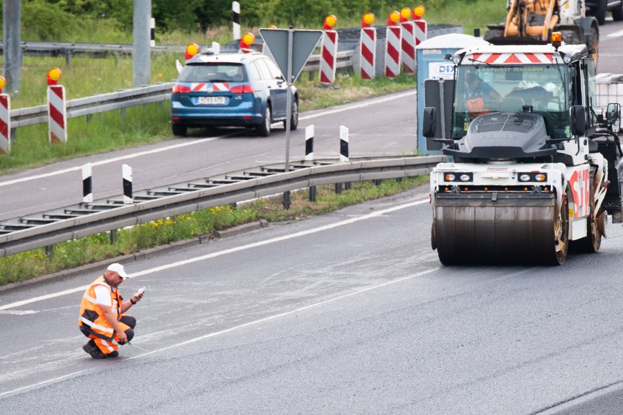 Auf der A2 wird bald wieder kräftig gebaut! (Archivbild)