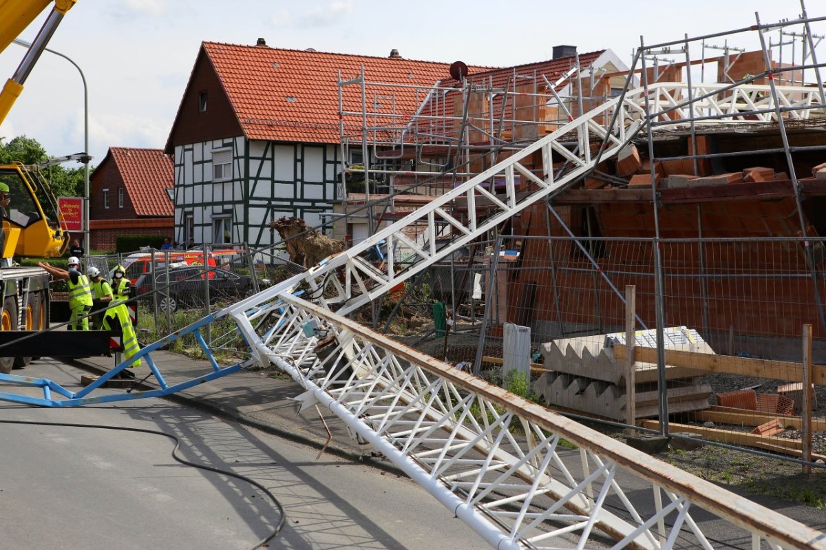 Göttingen Kran Unfall