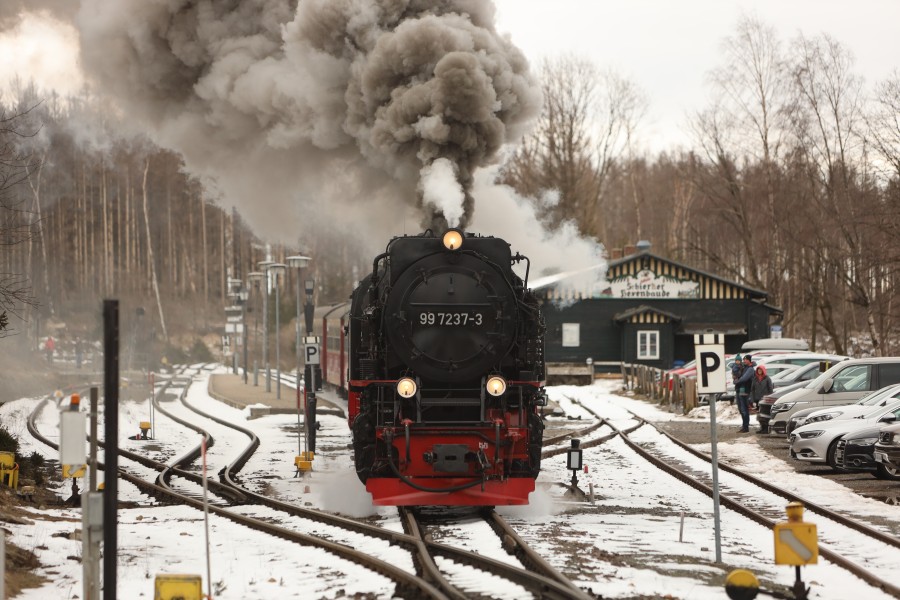 Die Brockenbahn im Harz! (Archivbild)