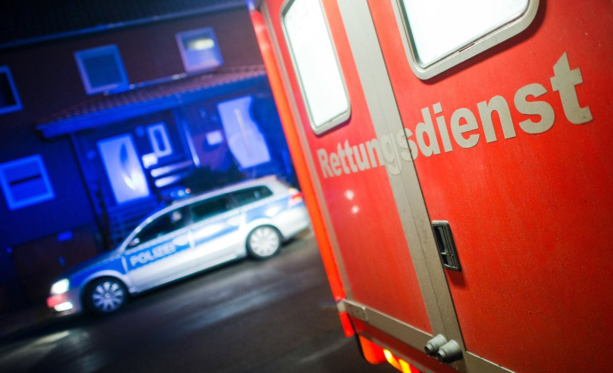 Krankenwagen Rettungswagen Blaulicht