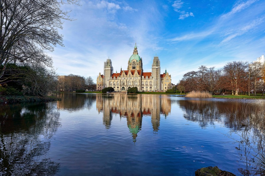 Hier hat sich das Paar das Ja-Wort gegeben: Das Neue Rathaus in Hannover – für Carsten Maschmeyer ein Comeback in die Heimat!