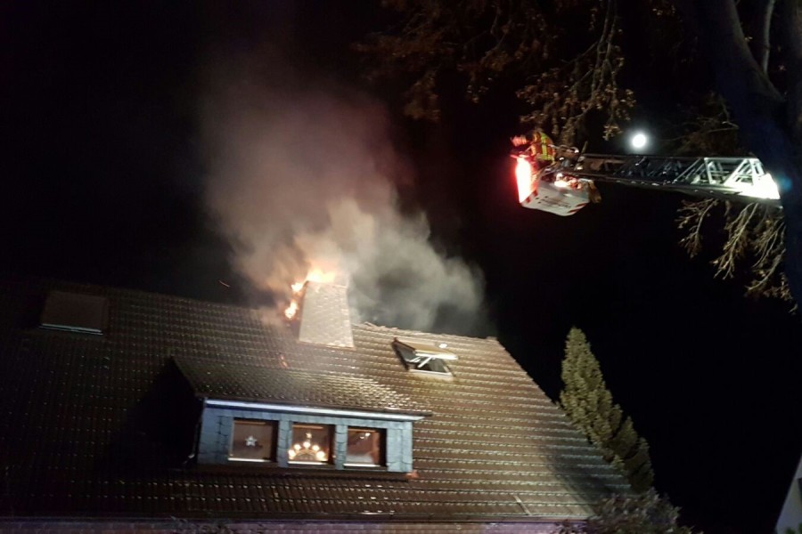 Schwieriger Einsatz für die Feuerwehr in Vechelde.