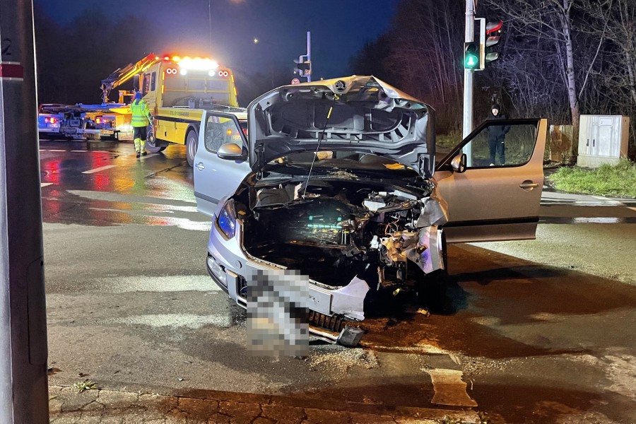 Heftiger Unfall in Salzgitter! 