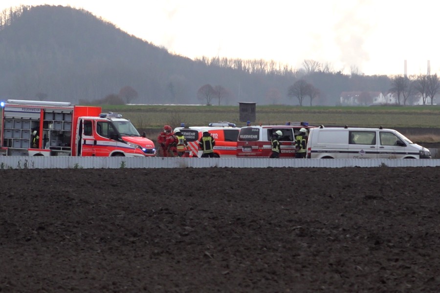 Mehrere Einsatzkräfte waren vor Ort. Zum Glück gab es für sie nicht viel zu tun. 