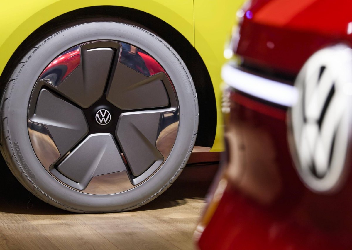 VW ID Buzz entdeckt Braunschweig