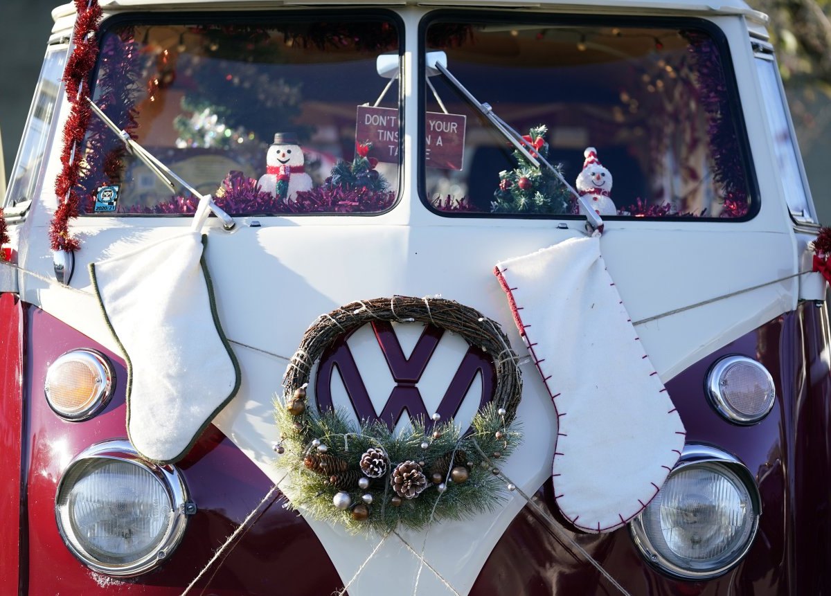 VW Weihnachtsbulli