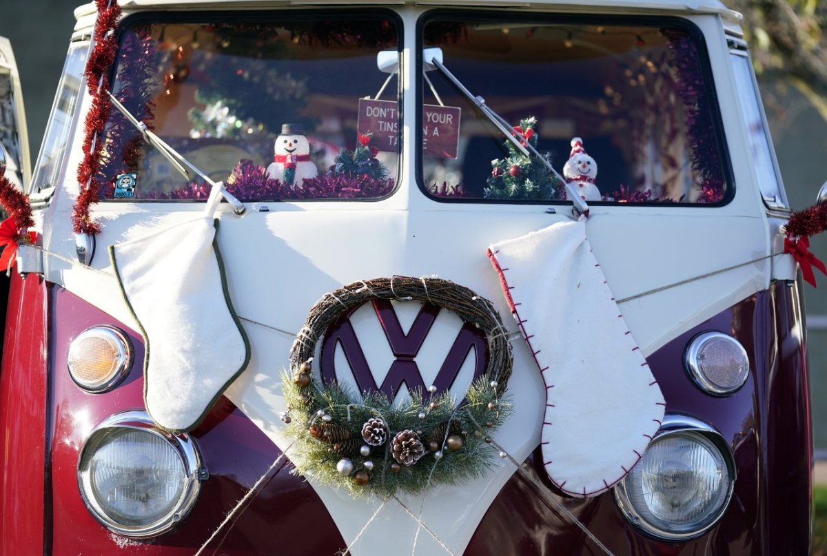 VW Weihnachtsbulli