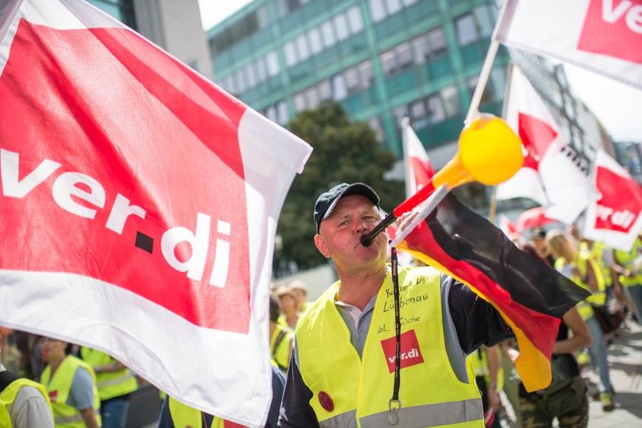 Die Gewerkschaft Verdi ruft die Penny-Mitarbeiter am Samstag zum Streik auf. (Symbolbild) 