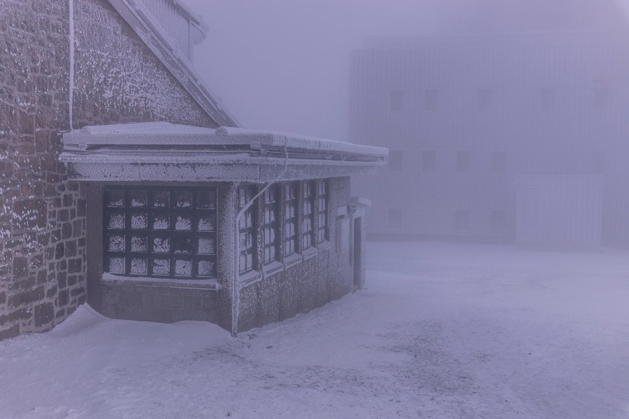 Sowohl Gastronomie als auch Museum sind auf dem Brocken geschlossen. Bahnverkehr findet nicht statt.