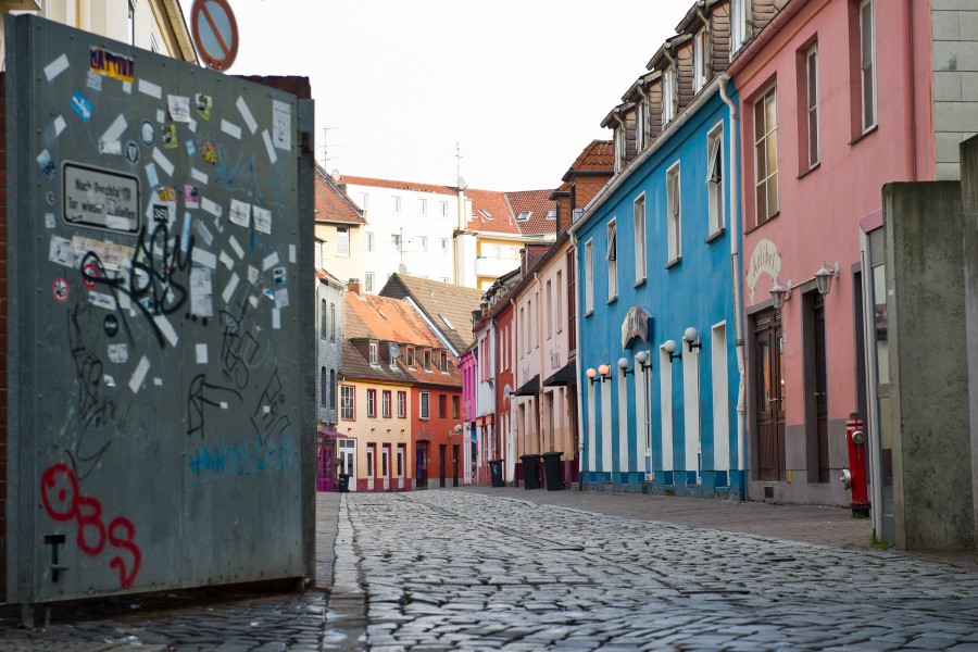 Die Bruchstraße in Braunschweig – auch hier legt die Corona-Pandemie den Verkehr lahm. Aber Prostitution gibt es in der Löwenstadt trotz Verbots... (Archivbild)