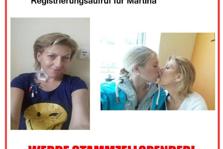 Freunde und Familie tun alles, um Martina zu helfen.