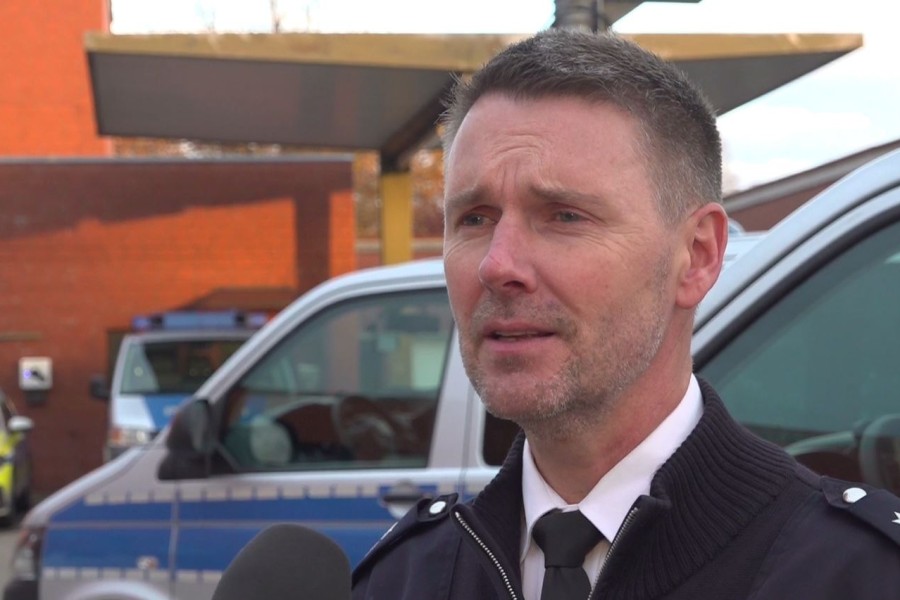 Salzgitters Polizeisprecher Matthias Pintak im Interview mit news38.de. 