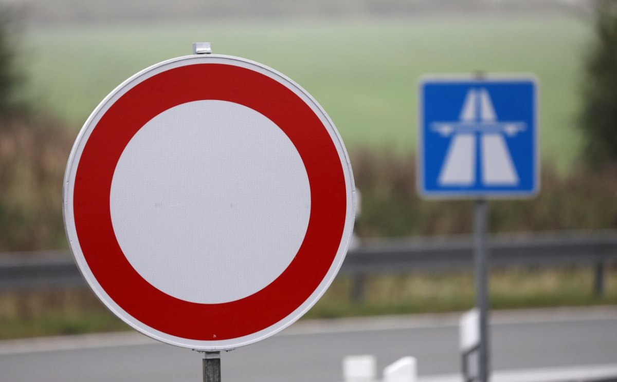 sperrung baustelle autobahn