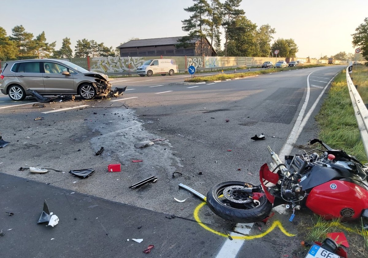 unfall b188 gifhorn motorradfahrer