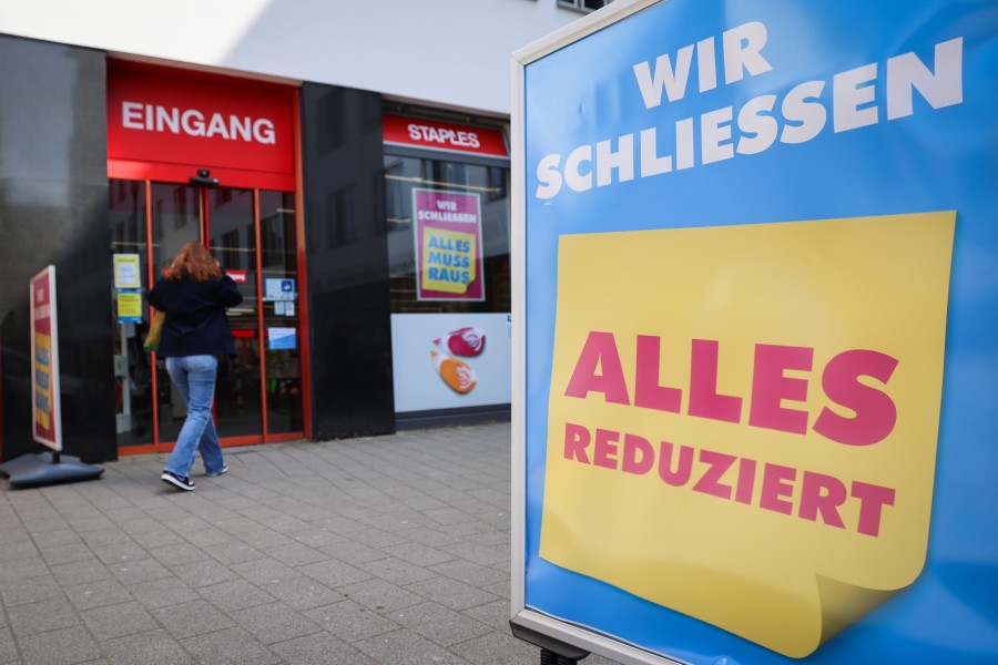 Staples macht dicht! Auch die Filialen in Wolfsburg und Braunschweig müssen schließen. (Symbolbild)