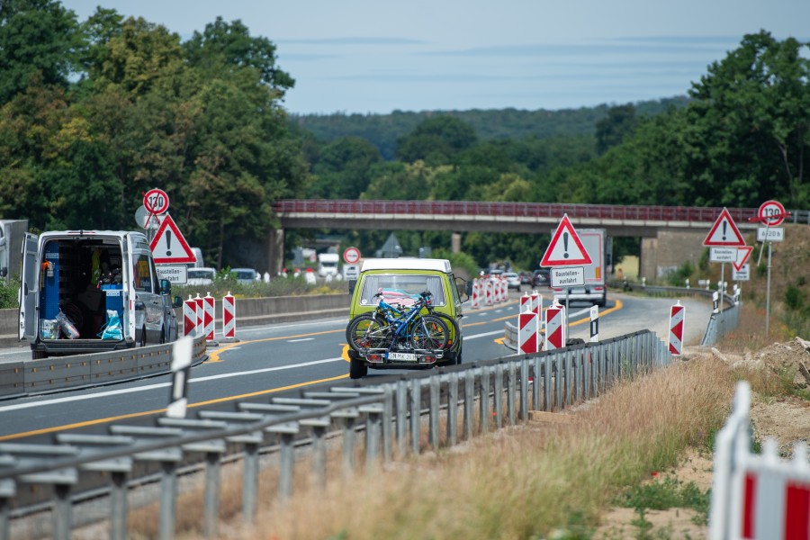 Zwei Baustellen auf der A39 bei Braunschweig sind bald Geschichte. (Archivbild)