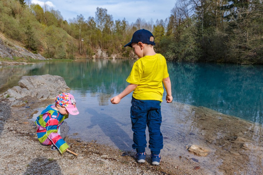 Für Familien ist der Blaue See im harz ideal. (Archivbild)