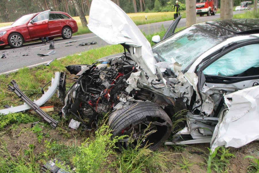 Schwerer Unfall in Wolfsburg!  