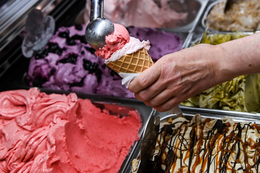 Salzgitter: So viele Eiskugeln will ein Mann Essen, um sich einen Weltrekord zu sichern! (Symbolbild) 