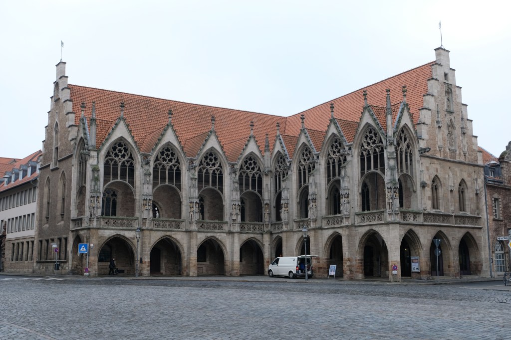 Blick auf das Altstadtrathaus in Braunschweig