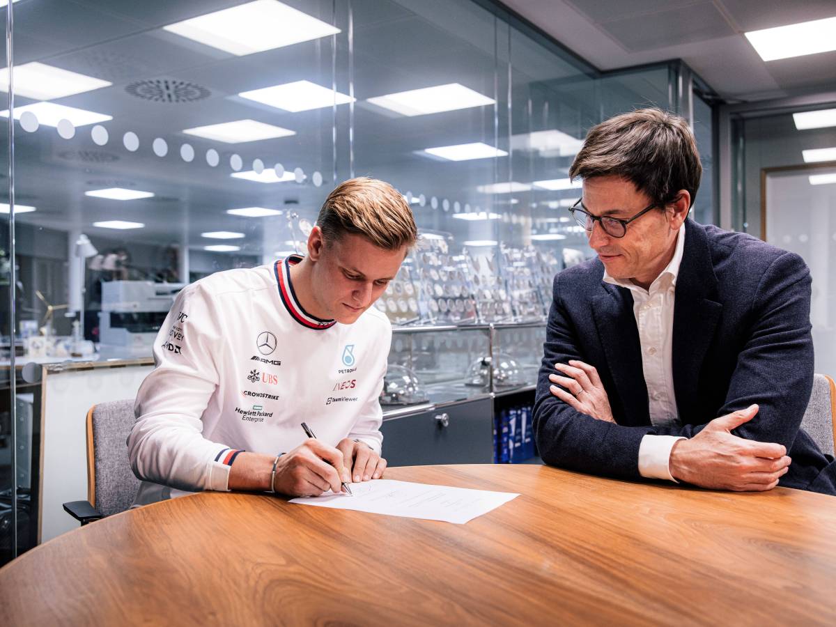 Formel 1: Mick Schumacher hat bei Mercedes unterschrieben.