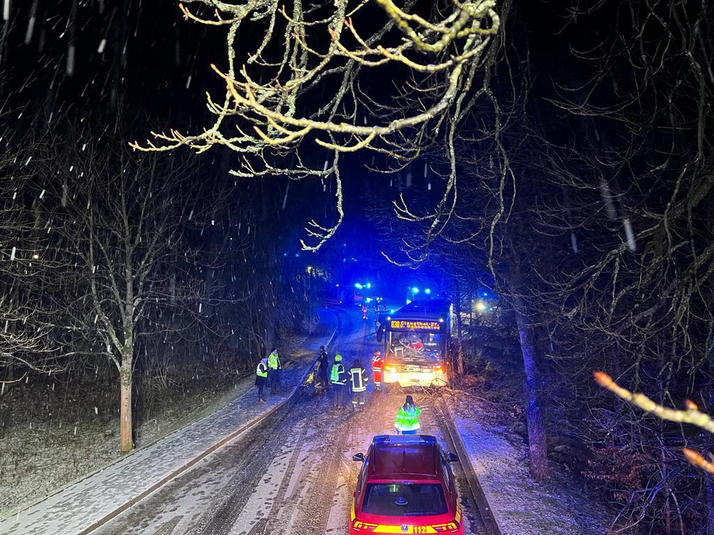 Heftiger Unfall im Harz!