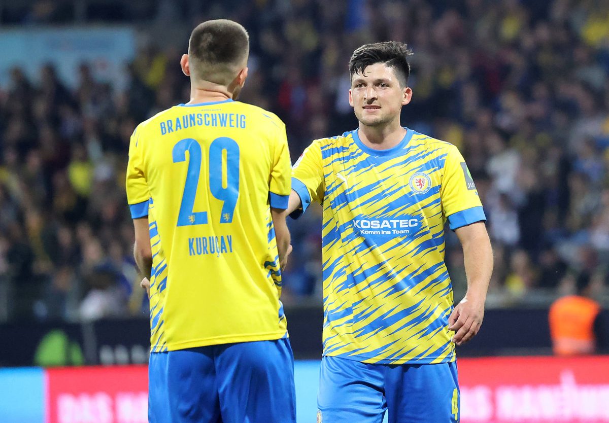 Eintracht Braunschweig: Nicht nur Jannis Nikolaou droht eine Sperre.