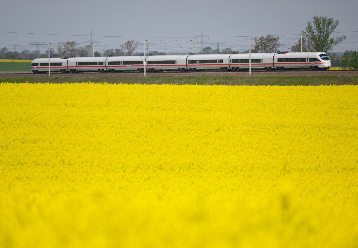 Auf der Strecke von Hildesheim nach Berlin ist ein Schnellzug der Deutschen Bahn am Sonntagvormittag falsch abgebogen.