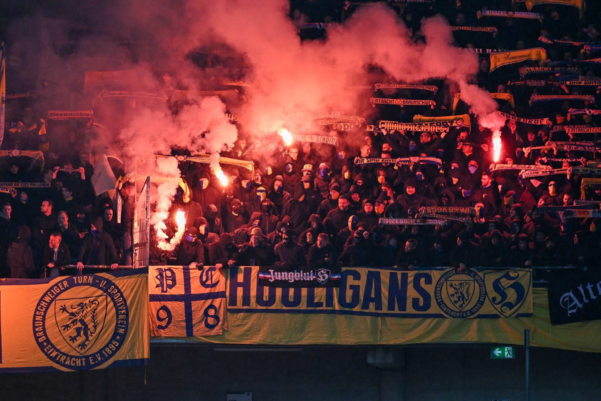 Noch immer gibt es Diskussionen wegen der Fans von Eintracht Braunschweig.