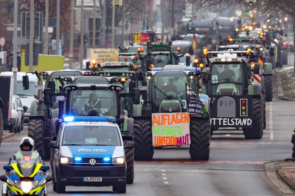 Auch aus unserer Region sind haben sich Dutzende Bauern auf den Weg nach Hannover gemacht.