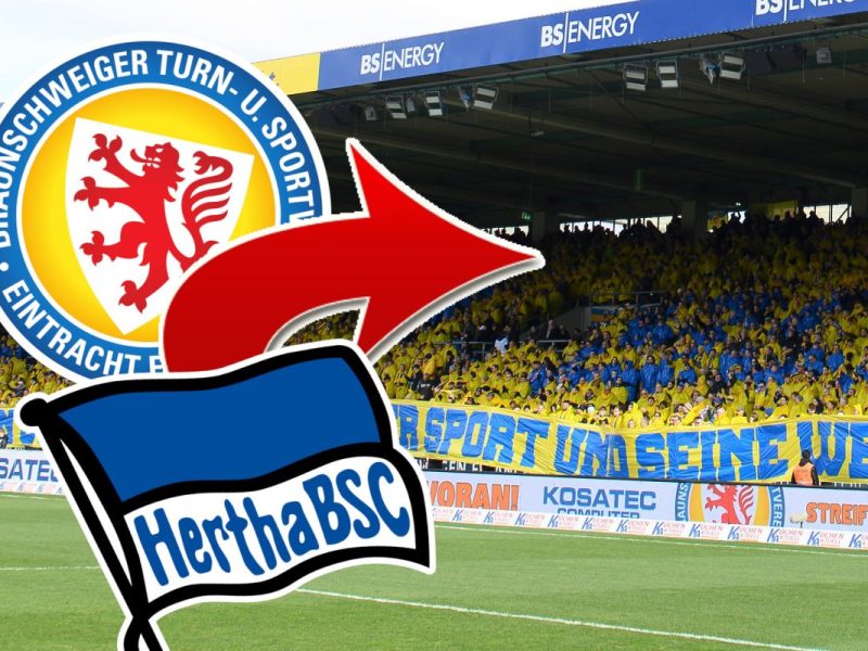 Eintracht Braunschweig – Hertha: Fan-Spektakel – ganze Tribüne sendet klare Botschaft