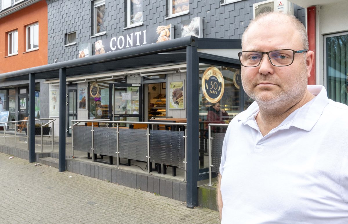 Markus Conti führt die Bäckerei in zweiter Generation und hofft auf eine gute Wende.