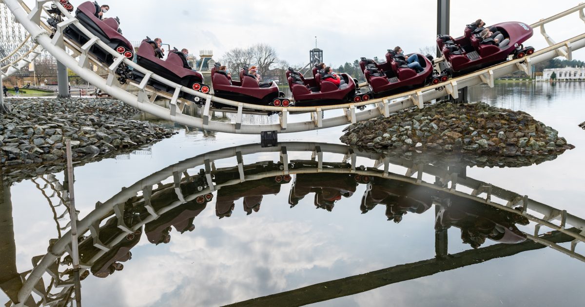 Inmitten von Achterbahnen und Attraktionen findet bald ein Festival im Heide Park statt. (Archivbild)