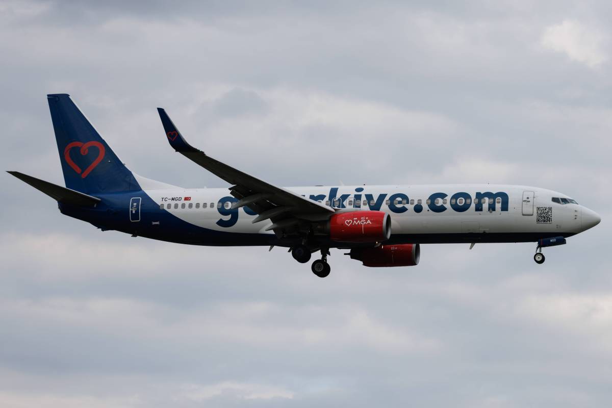 â€žMavi GÃ¶k Airlines Flugzeug