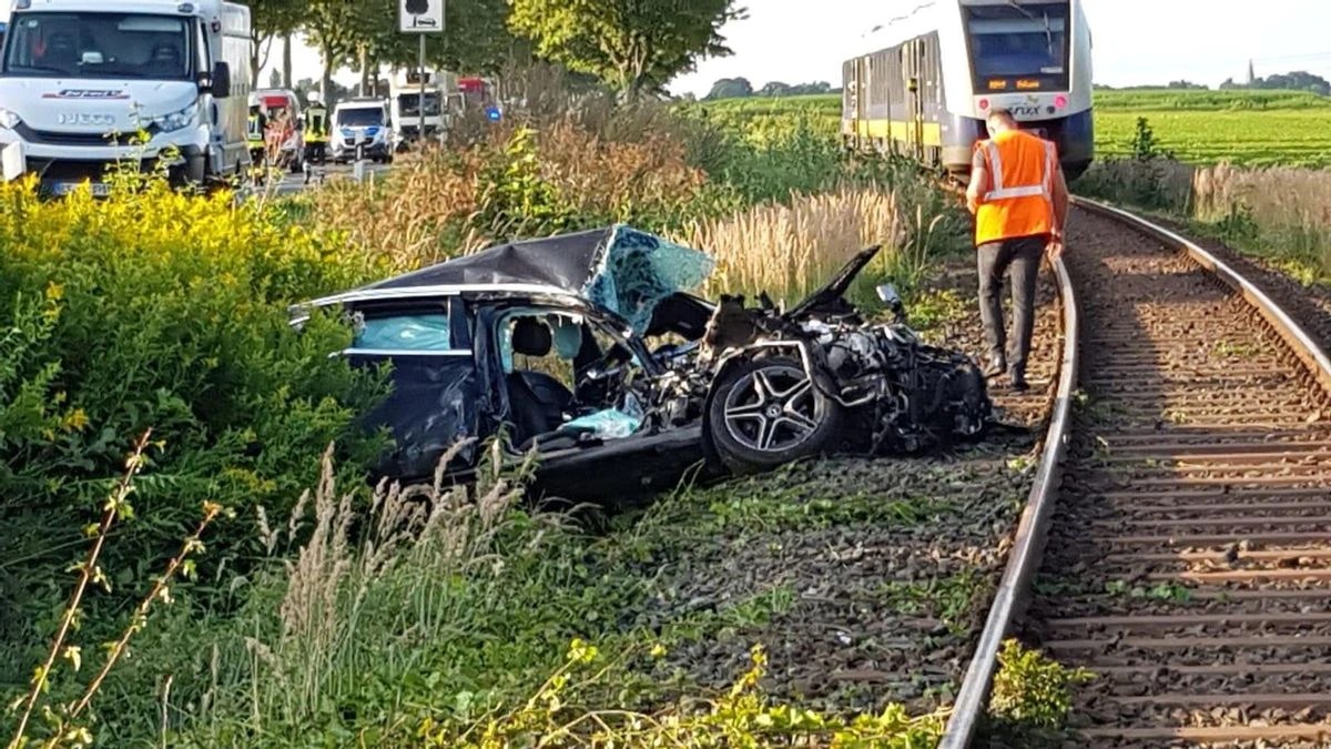 Schlimmer Crash an der B4 im kreis Gifhorn!