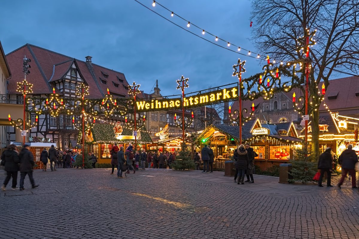 Für den Braunschweiger Weihnachtsmarkt gilt ein ganz bestimmter Notfallplan. (Archivbild)