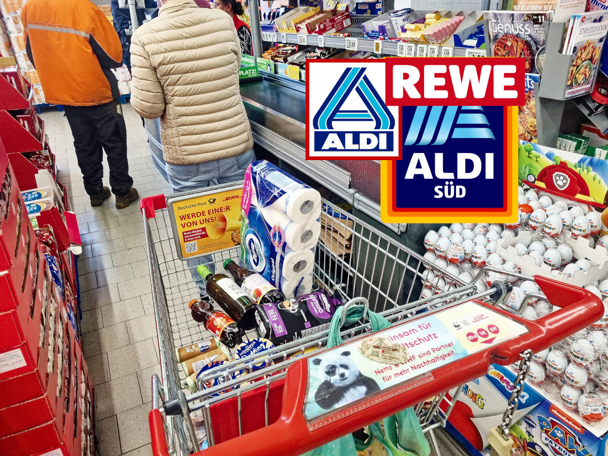 Aldi & Rewe - Weihnachts-Einkauf