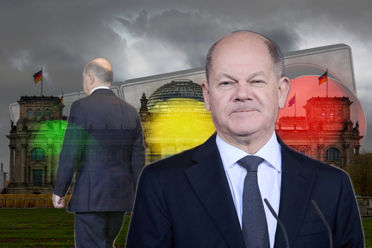 Olaf Scholz stellt die Vertrauensfrage.