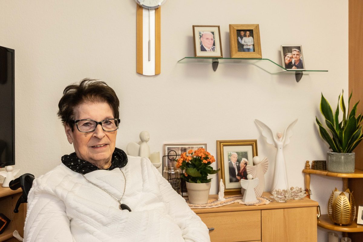 Hannelore Schöpe, Betreiberin der Kneipe 