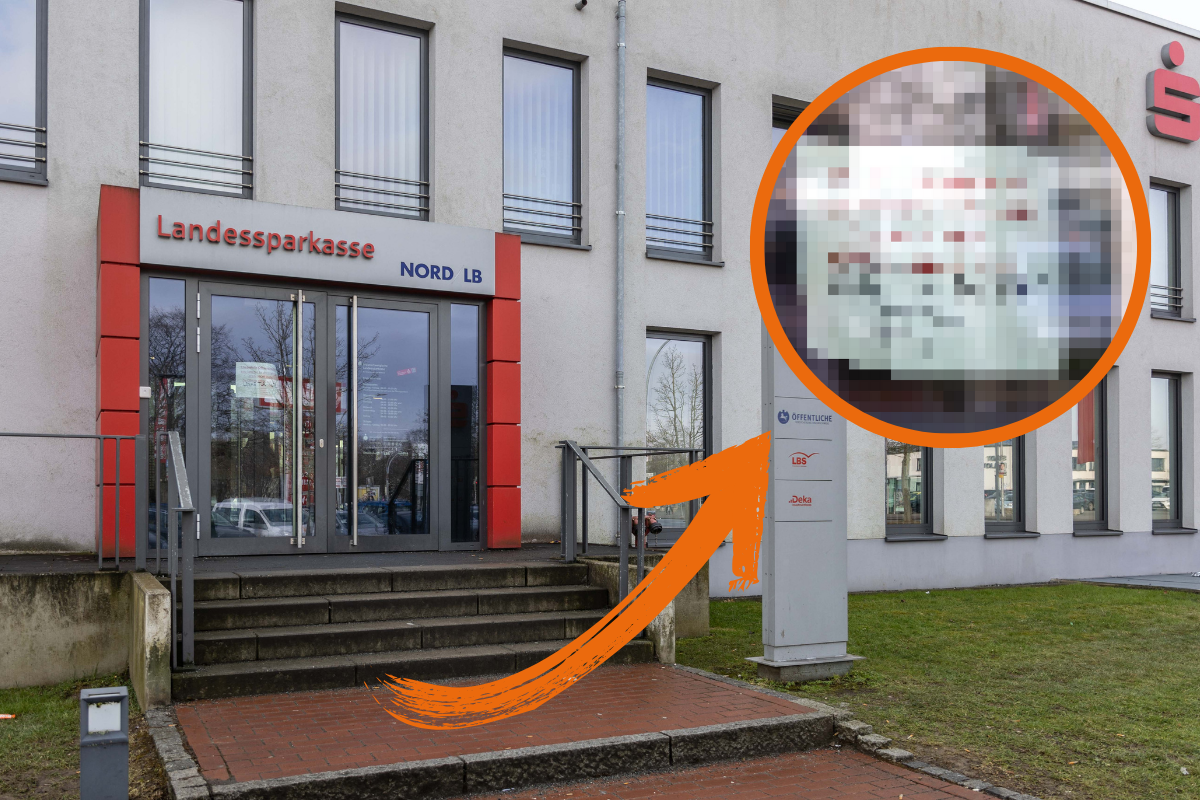 Die Sparkassen-Filiale in Salzgitter bleibt nachts komplett geschlossen.