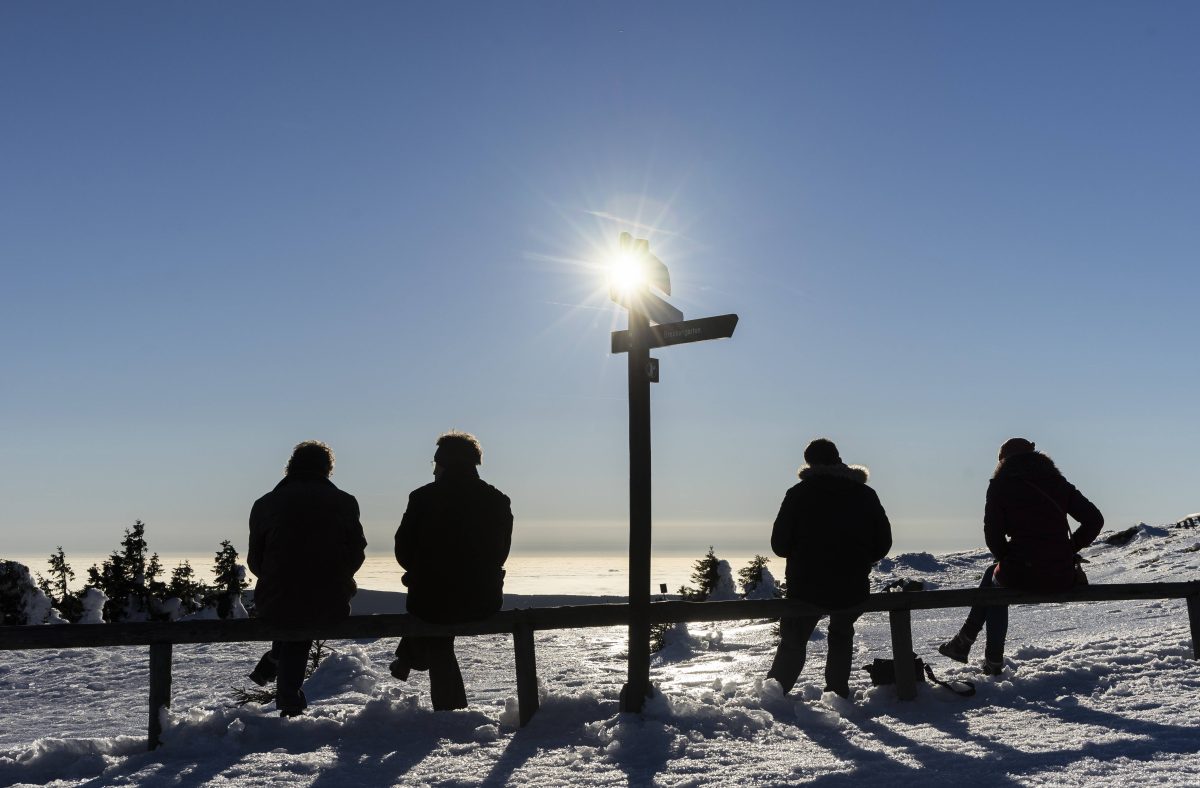 Das Wetter in Niedersachsen wird immer milder.