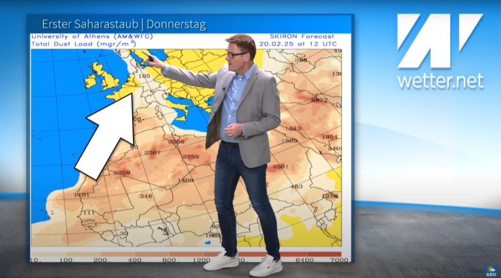 Wettervorhersage am 19. Februar von wetternet