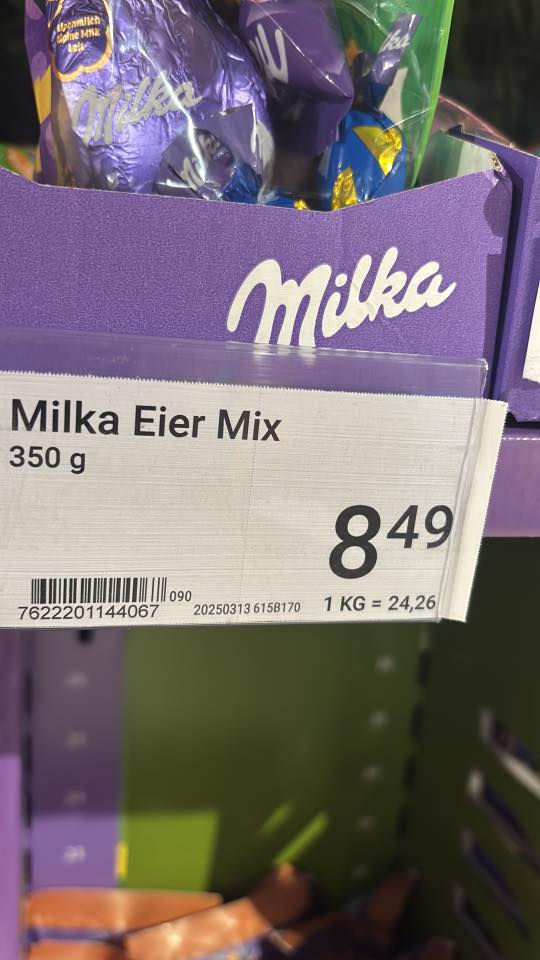Schokolade bei Globus in Braunschweig