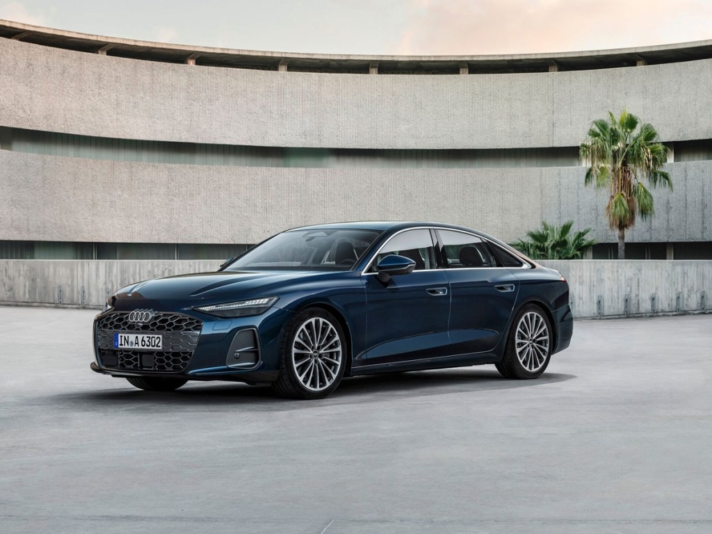 VW-Tochter Audi präsentiert die neue A6 Limousine.