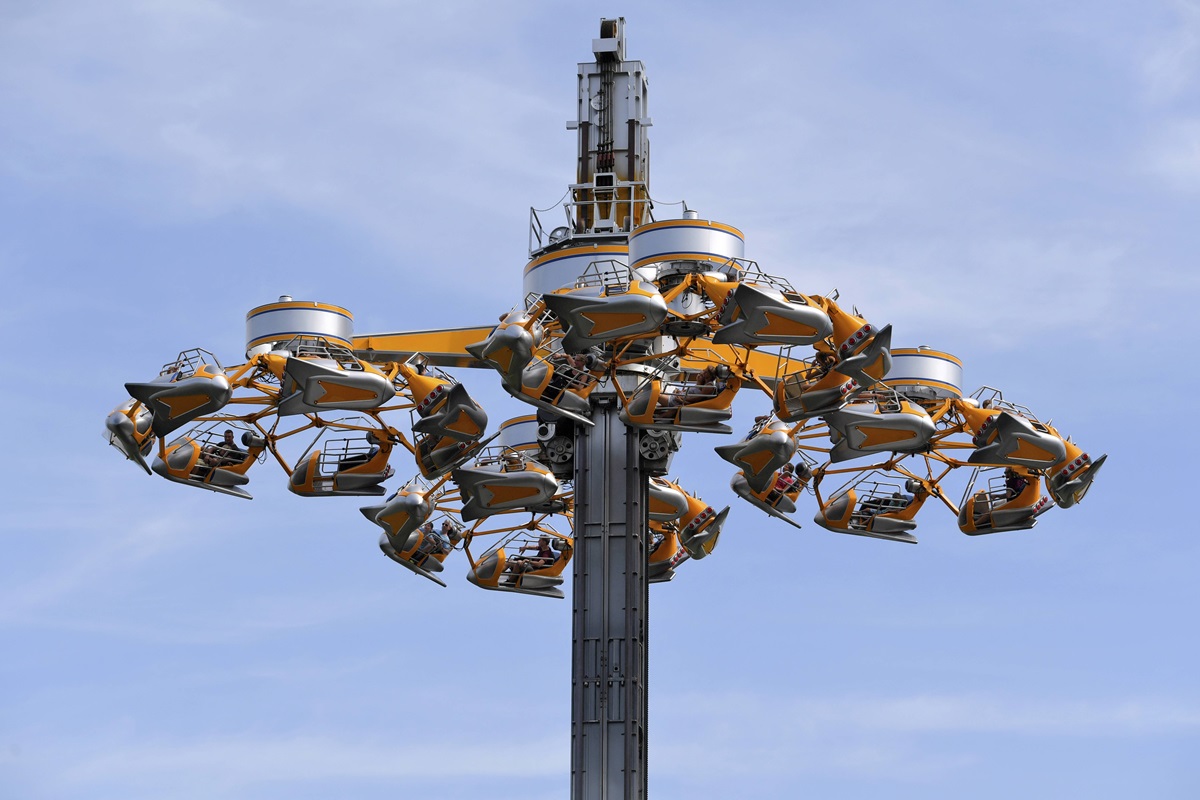 Der ehemalige Conor aus dem Heide Park in Niedersachsen hat ein neues Aussehen bekommen. (Archivbild)