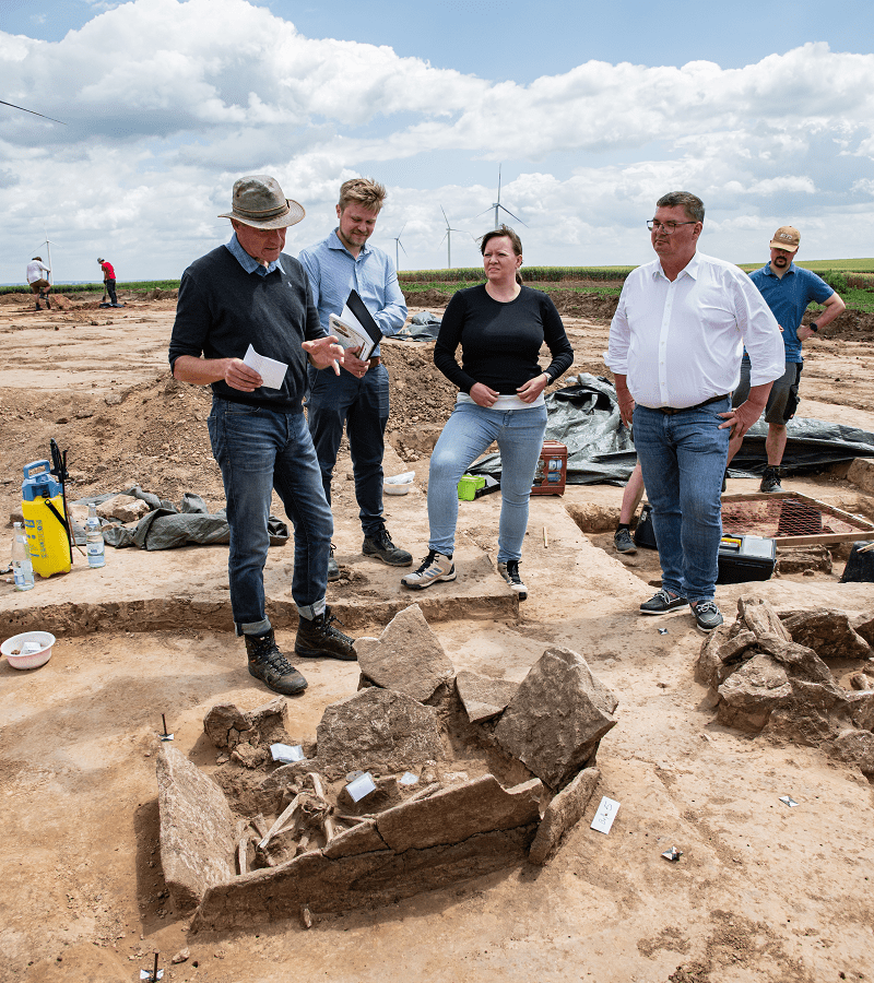 Ausgrabungsteam Wolfenbüttel