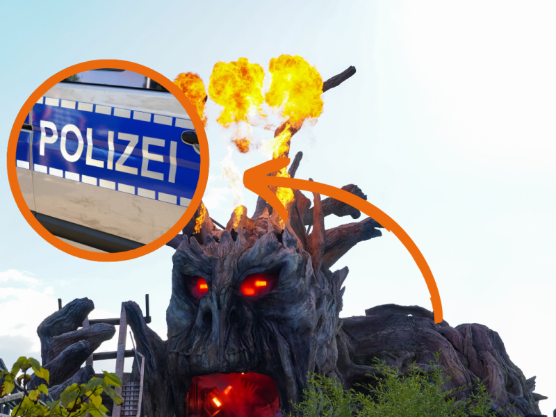 Polizist will in den Heide Park und startet irre Aktion – die Reaktion ist kaum zu glauben
